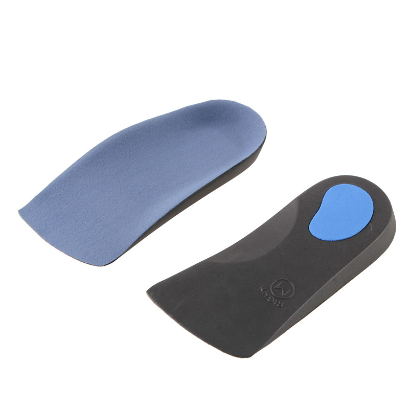 3/4 Pituus PU Hard Plastic High Quality Custom Flat Feet Arch Support Ortopedic Foot Shoe Insoles